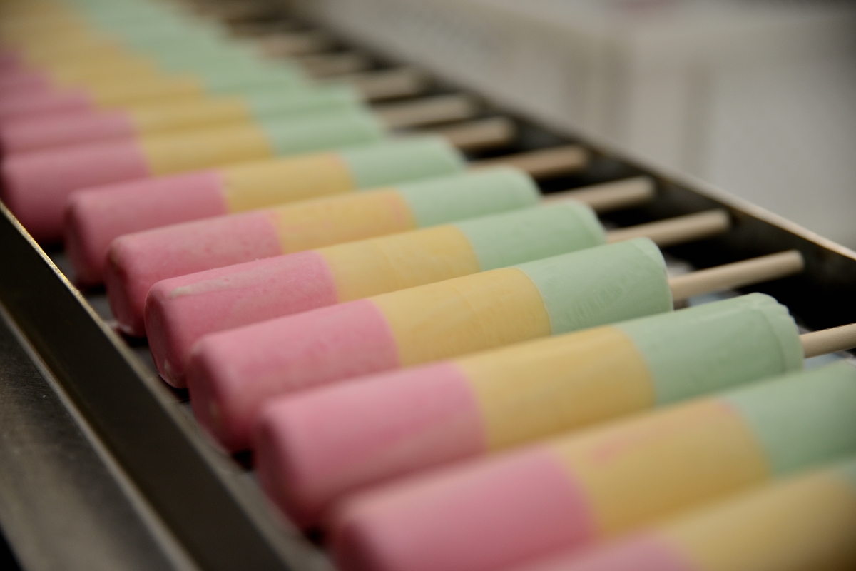 Popsicle tray