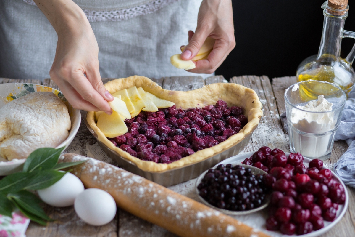 Prepping pie